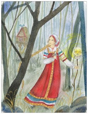  Vasilisa the Beautiful -  A Tale of Cunning, Resilience, and Fiery Friendships?